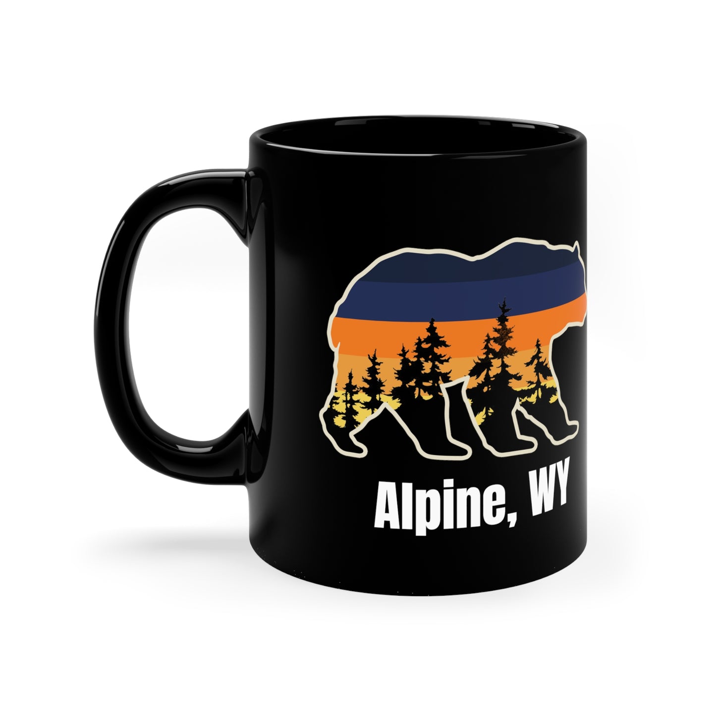 Alpine Black Bear Mug