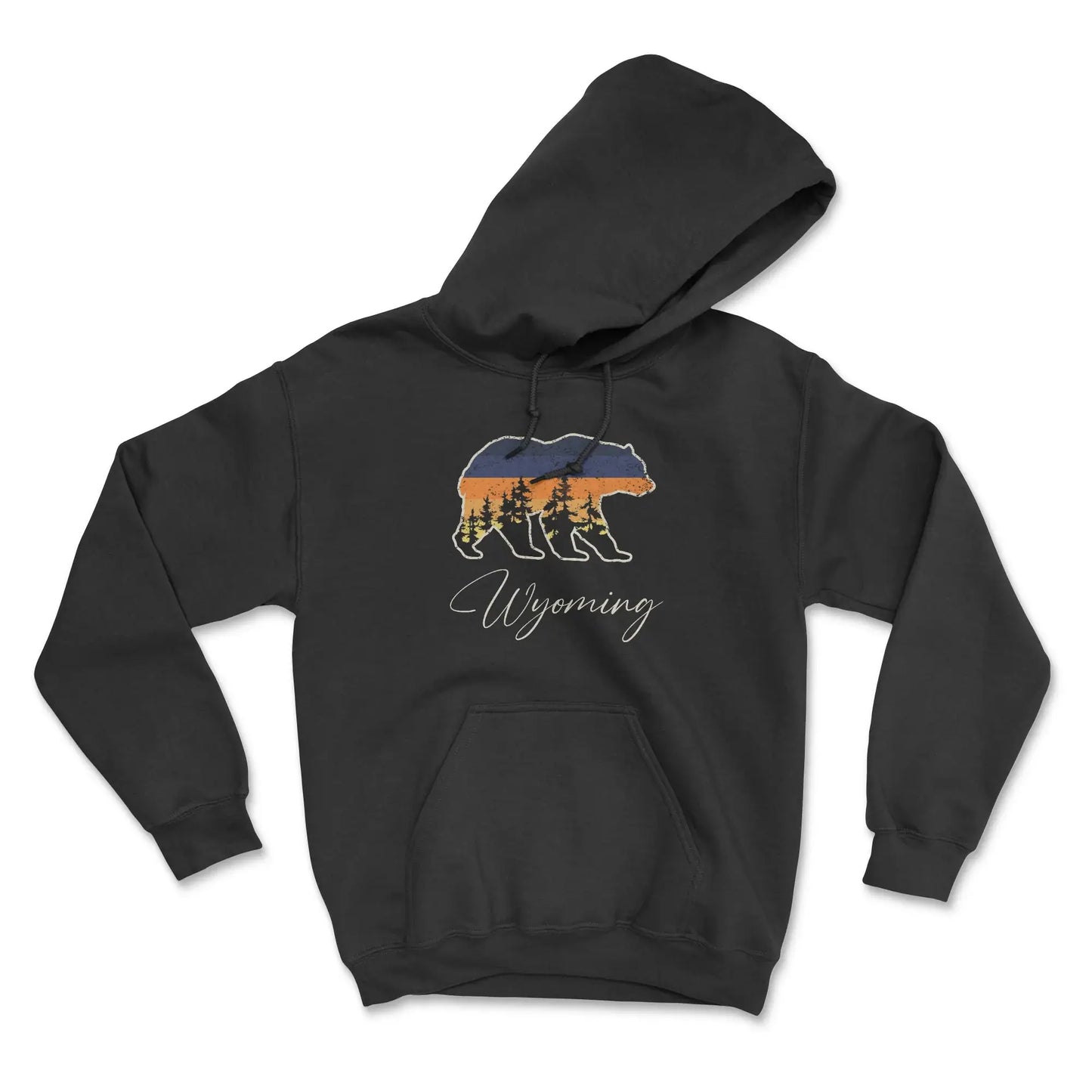 Wyoming Bear Hoodie