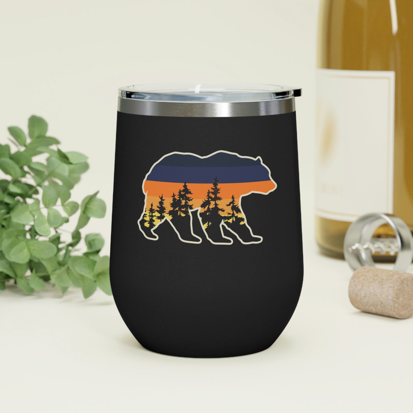 12oz Insulated Bear Tumbler