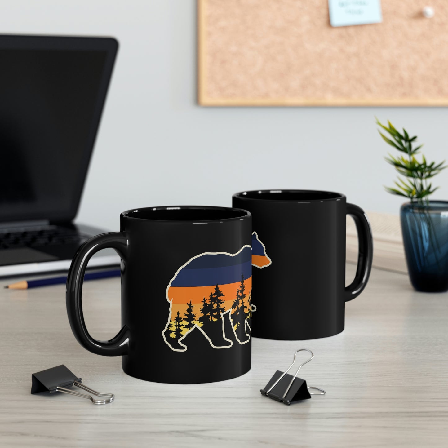 11oz Black Bear Mug